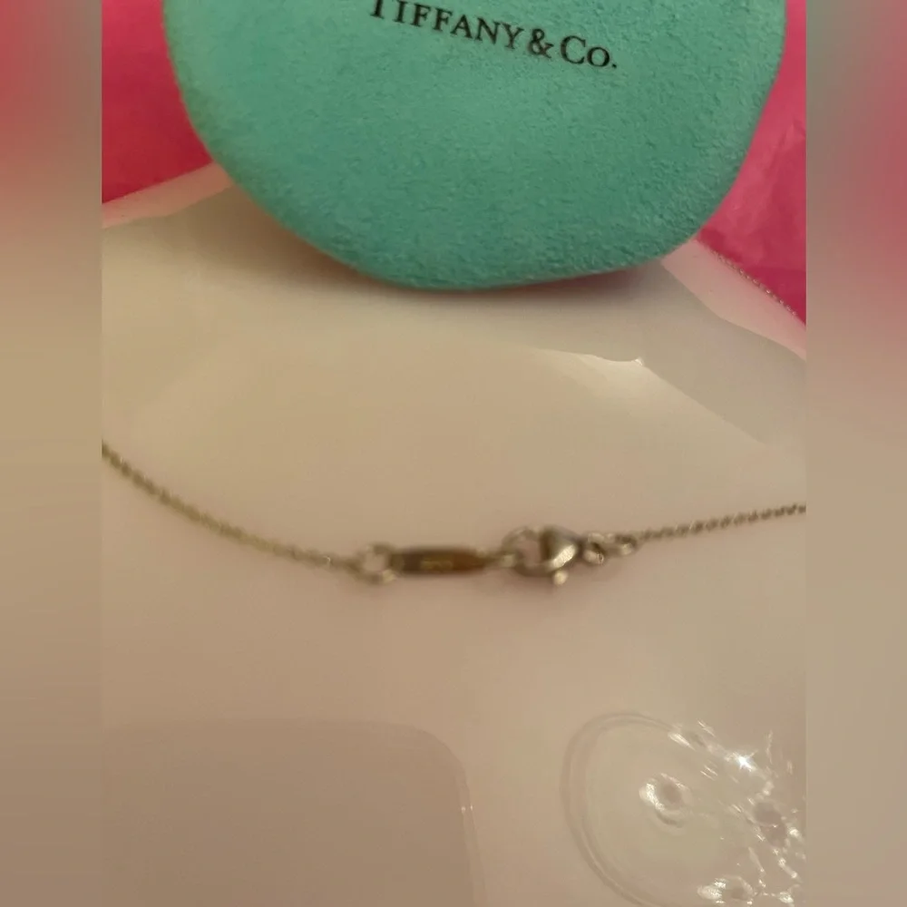 Tiffany Heart ❤️ lock 🔒 pendant with 16 inch highly motivated to Sell! - Picture 3 of 4